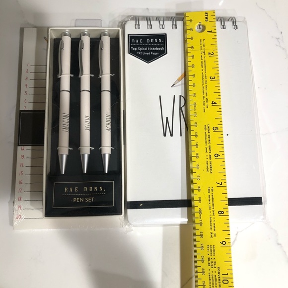 Rae Dunn Note book Bundle,pen,note book,todo list - Picture 6 of 6